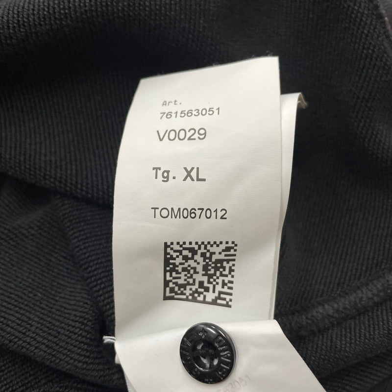 【中古品】【メンズ】 STONE ISLAND ストーンアイランド CREW NECK SWEAT 761563051 クルーネック スウェット 長袖 トップス 141-261027-yo-11-teih サイズ：XL カラー：ブラック 万代Net店