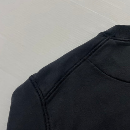 【中古品】【メンズ】 STONE ISLAND ストーンアイランド CREW NECK SWEAT 761563051 クルーネック スウェット 長袖 トップス 141-261027-yo-11-teih サイズ：XL カラー：ブラック 万代Net店