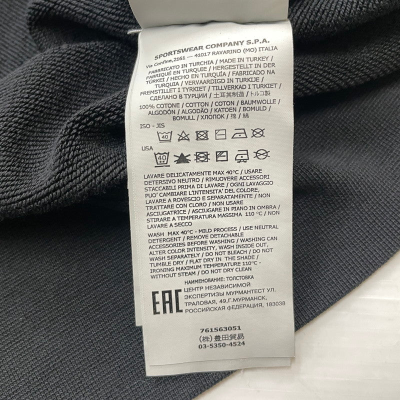 【中古品】【メンズ】 STONE ISLAND ストーンアイランド CREW NECK SWEAT 761563051 クルーネック スウェット 長袖 トップス 141-261027-yo-11-teih サイズ：XL カラー：ブラック 万代Net店