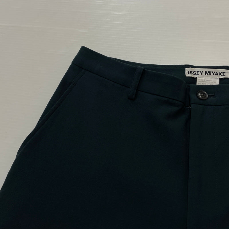 【中古品】【レディース】 ISSAY MIYAKE イッセイ ミヤケ SLACKS IM19-FF008 スラック ボトムス 168-261029-sa-18-teih サイズ：4 カラー：グリーン系 万代Net店