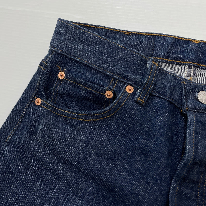 【中古品】【メンズ】 LEVI'S リーバイス DENIM 501-0000 デニム ボトムス ジーンズ ボタン裏 653 501 156-261027-sa-10-teih サイズ：W31L32 カラー：インディゴ 万代Net店