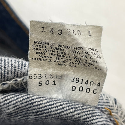 【中古品】【メンズ】 LEVI'S リーバイス DENIM 501-0000 デニム ボトムス ジーンズ ボタン裏 653 501 156-261027-sa-10-teih サイズ：W31L32 カラー：インディゴ 万代Net店