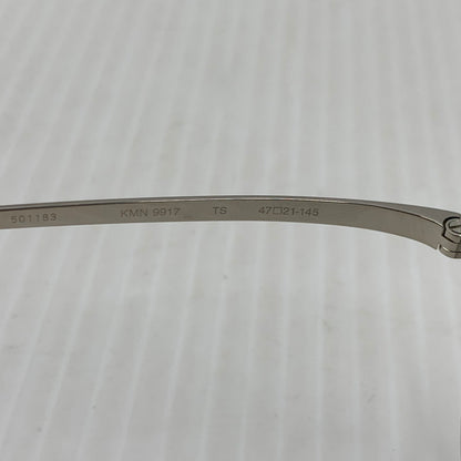 【中古品】【メンズ】 KameManＮen カメマンネン OCTAGON SUNGLASSES KMN9917 オクタゴン サングラス アイウェア メタルフレーム チタン メタルフレーム 203-261024-ko-07-teih サイズ：47□21-145 カラー：シルバー系カラーフレーム 万代Net店