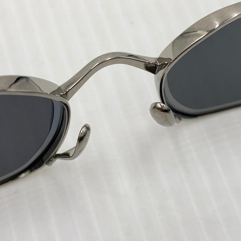 【中古品】【メンズ】 KameManＮen カメマンネン OCTAGON SUNGLASSES KMN9917 オクタゴン サングラス アイウェア メタルフレーム チタン メタルフレーム 203-261024-ko-07-teih サイズ：47□21-145 カラー：シルバー系カラーフレーム 万代Net店