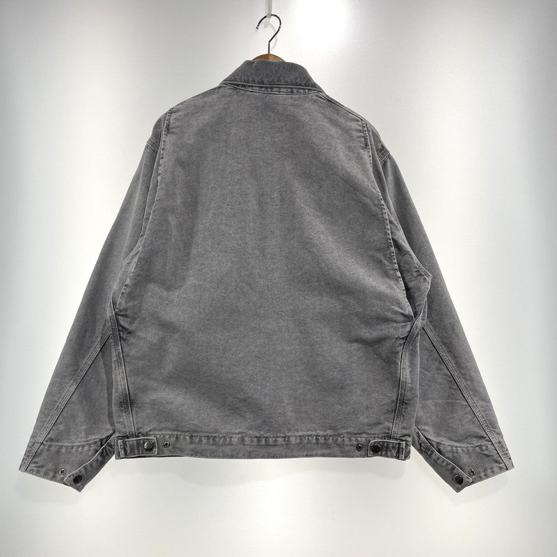 【中古品】【メンズ】 Carhartt WIP カーハート ワークインプログレス OG DETROIT JACKET I035555 デトロイト ジャケット アウター 145-261027-yo-04-teih サイズ：M カラー：グレー 万代Net店