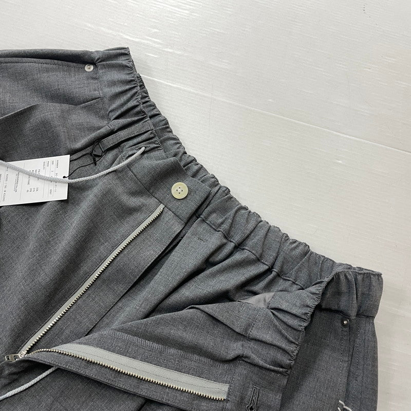 【中古品】【メンズ】 DISCOVERED ディスカバード SUMMER WOOL LOOPING WIDE SHORTS DC-SS26-PT-11 サマーウール ワイド ショーツ ボトムス ショートパンツ ハーフパンツ 151-261027-yo-12-teih サイズ：3 カラー：グレー 万代Net店