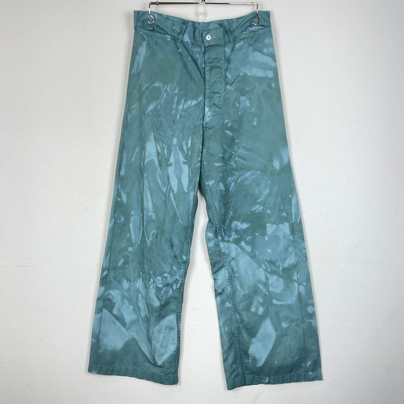 【現状渡し品】【メンズ】 U.S. MILITARY ユー エス ミリタリー 40's- VINTAGE UTILITY PANTS 40年代 ヴィンテージ ユーティリティ パンツ ボトムス 156-261027-sa-06-teih サイズ：38 カラー：ブルー 万代Net店