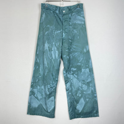 【現状渡し品】【メンズ】 U.S. MILITARY ユー エス ミリタリー 40's- VINTAGE UTILITY PANTS 40年代 ヴィンテージ ユーティリティ パンツ ボトムス 156-261027-sa-06-teih サイズ：38 カラー：ブルー 万代Net店