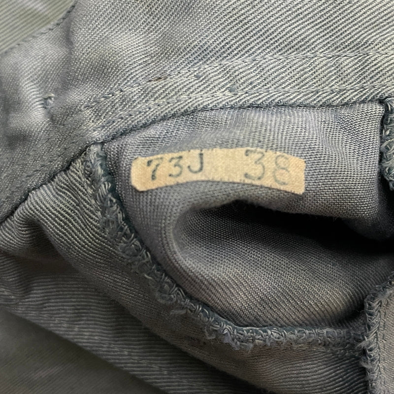 【現状渡し品】【メンズ】 U.S. MILITARY ユー エス ミリタリー 40's- VINTAGE UTILITY PANTS 40年代 ヴィンテージ ユーティリティ パンツ ボトムス 156-261027-sa-06-teih サイズ：38 カラー：ブルー 万代Net店