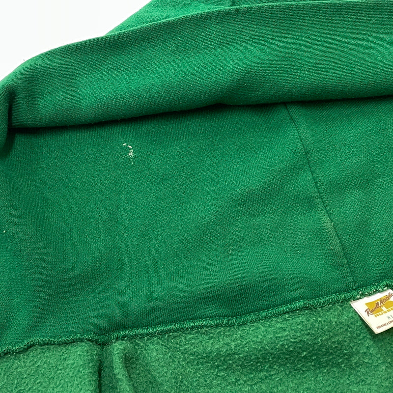 【現状渡し品】【メンズ】 RUSSELL ATHLETIC ラッセル アスレティック 70's VINTAGE ZIP UP PARKER "BORAH G.METZGAR" 70年代 ヴィンテージ ジップ アップ パーカー ボラ G メッツガー フルジップパーカー 145-261027-sa-08-teih サイズ：XL カラー：グリーン 万代Net店