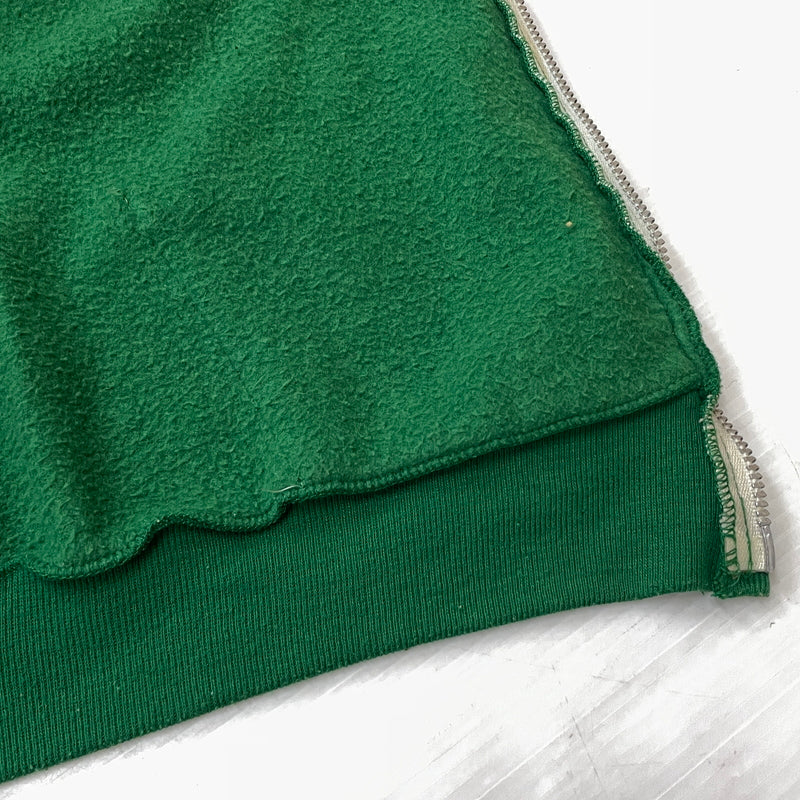 【現状渡し品】【メンズ】 RUSSELL ATHLETIC ラッセル アスレティック 70's VINTAGE ZIP UP PARKER "BORAH G.METZGAR" 70年代 ヴィンテージ ジップ アップ パーカー ボラ G メッツガー フルジップパーカー 145-261027-sa-08-teih サイズ：XL カラー：グリーン 万代Net店
