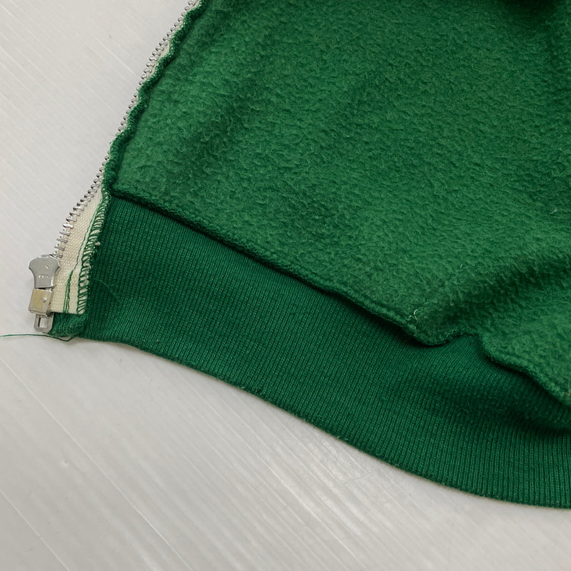 【現状渡し品】【メンズ】 RUSSELL ATHLETIC ラッセル アスレティック 70's VINTAGE ZIP UP PARKER "BORAH G.METZGAR" 70年代 ヴィンテージ ジップ アップ パーカー ボラ G メッツガー フルジップパーカー 145-261027-sa-08-teih サイズ：XL カラー：グリーン 万代Net店