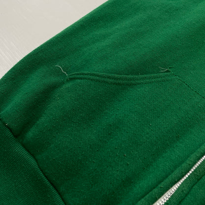 【現状渡し品】【メンズ】 RUSSELL ATHLETIC ラッセル アスレティック 70's VINTAGE ZIP UP PARKER "BORAH G.METZGAR" 70年代 ヴィンテージ ジップ アップ パーカー ボラ G メッツガー フルジップパーカー 145-261027-sa-08-teih サイズ：XL カラー：グリーン 万代Net店