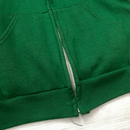 【現状渡し品】【メンズ】 RUSSELL ATHLETIC ラッセル アスレティック 70's VINTAGE ZIP UP PARKER "BORAH G.METZGAR" 70年代 ヴィンテージ ジップ アップ パーカー ボラ G メッツガー フルジップパーカー 145-261027-sa-08-teih サイズ：XL カラー：グリーン 万代Net店