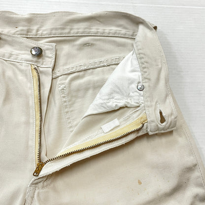 【現状渡し品】【メンズ】 LEE リー 70’s VINTAGE WESTERNER PANT 70年代 ヴィンテージ ウエスターナー パンツ ボトムス 156-261027-sa-03-teih サイズ：30 カラー：ホワイト 万代Net店