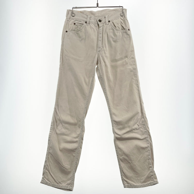 【現状渡し品】【メンズ】 LEE リー 70’s VINTAGE WESTERNER PANT 70年代 ヴィンテージ ウエスターナー パンツ ボトムス 156-261027-sa-03-teih サイズ：30 カラー：ホワイト 万代Net店