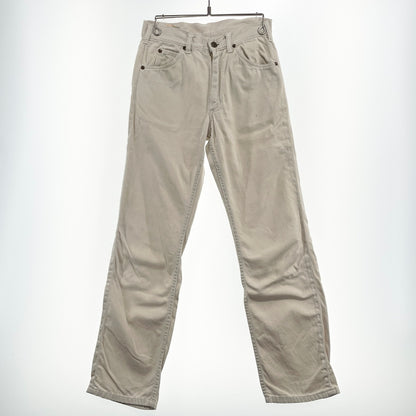 【現状渡し品】【メンズ】 LEE リー 70’s VINTAGE WESTERNER PANT 70年代 ヴィンテージ ウエスターナー パンツ ボトムス 156-261027-sa-03-teih サイズ：30 カラー：ホワイト 万代Net店