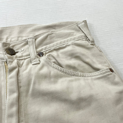 【現状渡し品】【メンズ】 LEE リー 70’s VINTAGE WESTERNER PANT 70年代 ヴィンテージ ウエスターナー パンツ ボトムス 156-261027-sa-03-teih サイズ：30 カラー：ホワイト 万代Net店