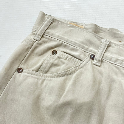 【現状渡し品】【メンズ】 LEE リー 70’s VINTAGE WESTERNER PANT 70年代 ヴィンテージ ウエスターナー パンツ ボトムス 156-261027-sa-03-teih サイズ：30 カラー：ホワイト 万代Net店