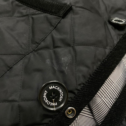 【中古品】【メンズ】 MACKINTOSH PHILOSOPHY マッキントッシュフィロソフィー REVERSIBLE QUILTING DOWN JACKET H1F19-401-09 リバーシブルキルティングダウンジャケット 141-261027-yo-22-teih サイズ：42 カラー：ブラック 万代Net店