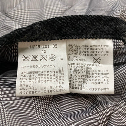 【中古品】【メンズ】 MACKINTOSH PHILOSOPHY マッキントッシュフィロソフィー REVERSIBLE QUILTING DOWN JACKET H1F19-401-09 リバーシブルキルティングダウンジャケット 141-261027-yo-22-teih サイズ：42 カラー：ブラック 万代Net店