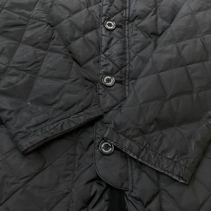 【中古品】【メンズ】 MACKINTOSH PHILOSOPHY マッキントッシュフィロソフィー REVERSIBLE QUILTING DOWN JACKET H1F19-401-09 リバーシブルキルティングダウンジャケット 141-261027-yo-22-teih サイズ：42 カラー：ブラック 万代Net店