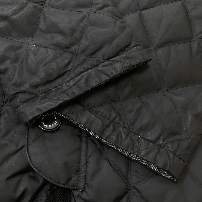 【中古品】【メンズ】 MACKINTOSH PHILOSOPHY マッキントッシュフィロソフィー REVERSIBLE QUILTING DOWN JACKET H1F19-401-09 リバーシブルキルティングダウンジャケット 141-261027-yo-22-teih サイズ：42 カラー：ブラック 万代Net店