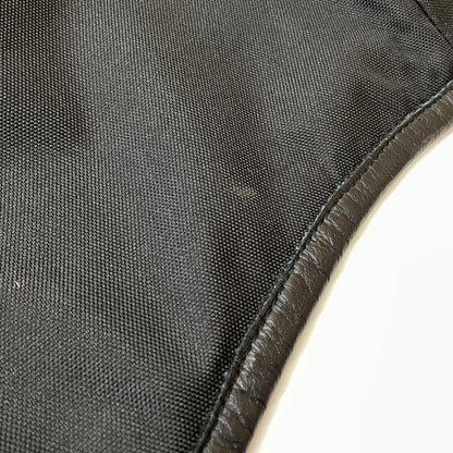 【中古品】【メンズ】 ZON ゾン LEATHER UTILITY BEST レザー ユーティリティ ベスト アウター 145-261028-sa-18-teih サイズ：L カラー：ブラック 万代Net店