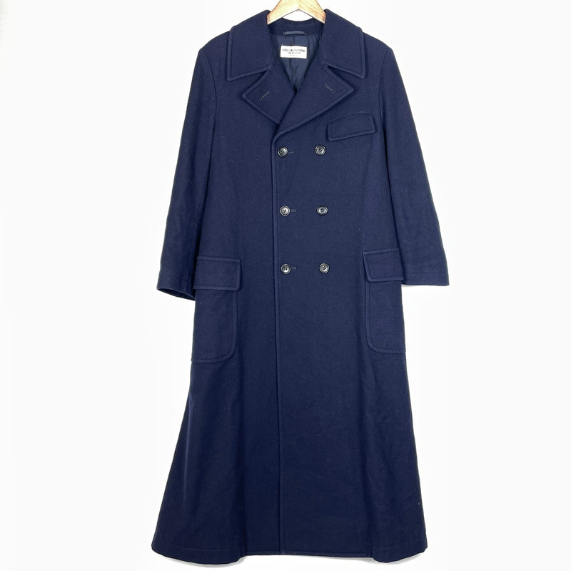 【中古品】【メンズ】 ROBE DE CHAMBRE COMME DES GARCONS ローブ ド シャンブル コム デ ギャルソン LONG COAT RC-040030 90年代 ロング コート 140-261028-sa-19-teih サイズ：不明 カラー：ネイビー 万代Net店