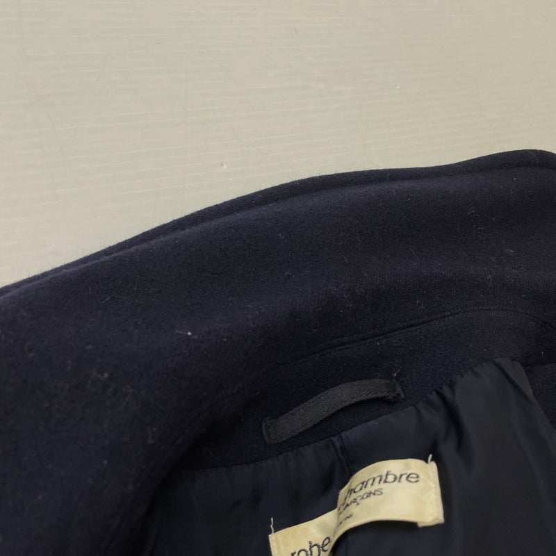 【中古品】【メンズ】 ROBE DE CHAMBRE COMME DES GARCONS ローブ ド シャンブル コム デ ギャルソン LONG COAT RC-040030 90年代 ロング コート 140-261028-sa-19-teih サイズ：不明 カラー：ネイビー 万代Net店