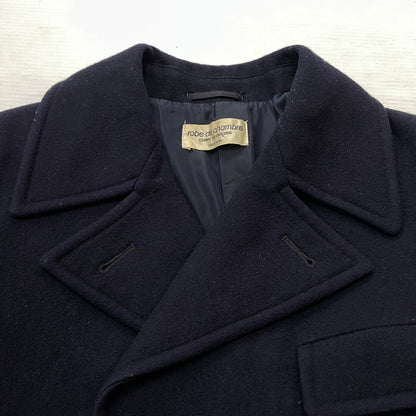 【中古品】【メンズ】 ROBE DE CHAMBRE COMME DES GARCONS ローブ ド シャンブル コム デ ギャルソン LONG COAT RC-040030 90年代 ロング コート 140-261028-sa-19-teih サイズ：不明 カラー：ネイビー 万代Net店