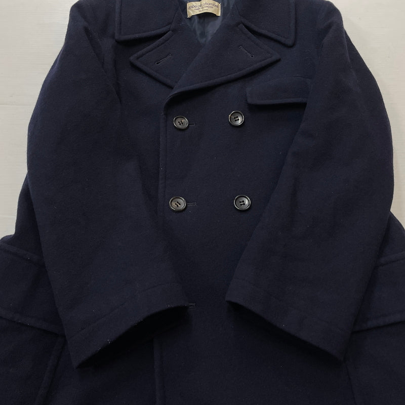 【中古品】【メンズ】 ROBE DE CHAMBRE COMME DES GARCONS ローブ ド シャンブル コム デ ギャルソン LONG COAT RC-040030 90年代 ロング コート 140-261028-sa-19-teih サイズ：不明 カラー：ネイビー 万代Net店