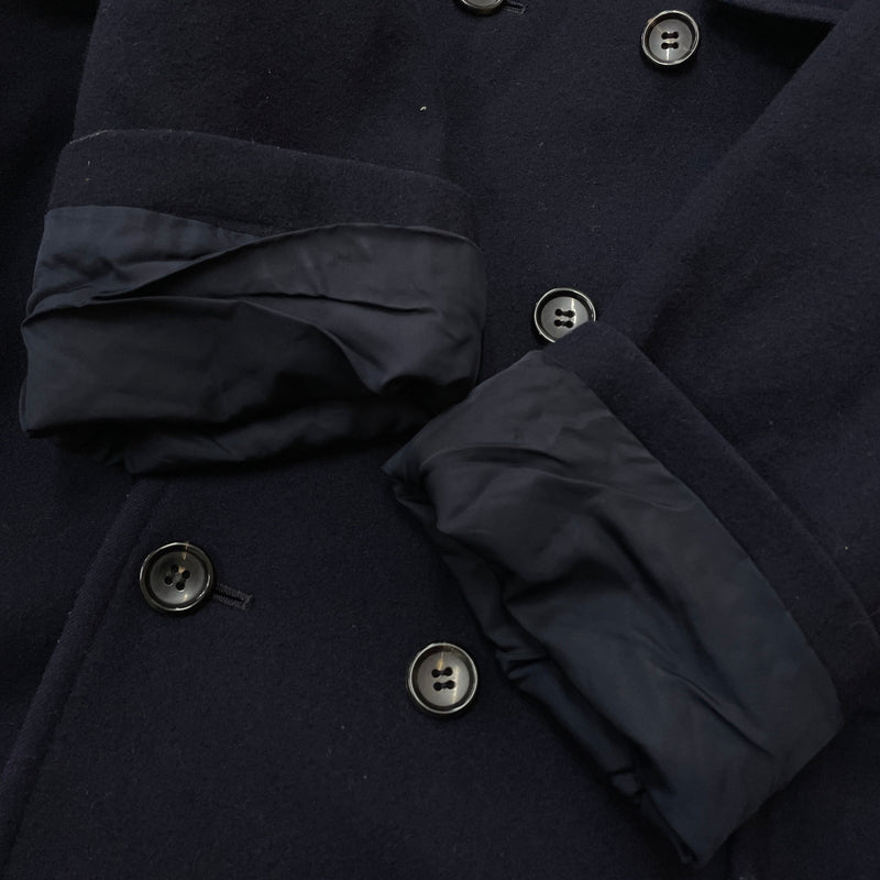 【中古品】【メンズ】 ROBE DE CHAMBRE COMME DES GARCONS ローブ ド シャンブル コム デ ギャルソン LONG COAT RC-040030 90年代 ロング コート 140-261028-sa-19-teih サイズ：不明 カラー：ネイビー 万代Net店