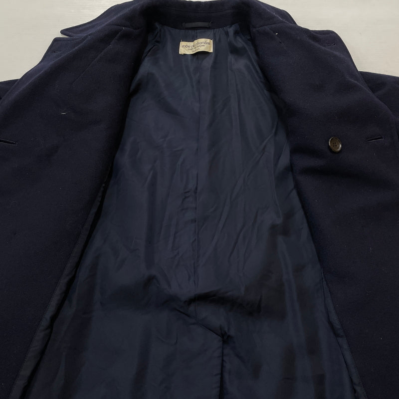 【中古品】【メンズ】 ROBE DE CHAMBRE COMME DES GARCONS ローブ ド シャンブル コム デ ギャルソン LONG COAT RC-040030 90年代 ロング コート 140-261028-sa-19-teih サイズ：不明 カラー：ネイビー 万代Net店