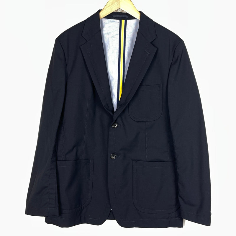 【現状渡し品】【メンズ】 COMME DES GARCONS HOMME コム デ ギャルソン オム WOOL TAILORED JACKET HD-J003 ウール テーラード ジャケット アウター 140-261028-sa-20-teih サイズ：S カラー：ブラック 万代Net店