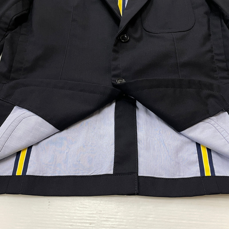 【現状渡し品】【メンズ】 COMME DES GARCONS HOMME コム デ ギャルソン オム WOOL TAILORED JACKET HD-J003 ウール テーラード ジャケット アウター 140-261028-sa-20-teih サイズ：S カラー：ブラック 万代Net店