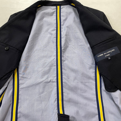 【現状渡し品】【メンズ】 COMME DES GARCONS HOMME コム デ ギャルソン オム WOOL TAILORED JACKET HD-J003 ウール テーラード ジャケット アウター 140-261028-sa-20-teih サイズ：S カラー：ブラック 万代Net店