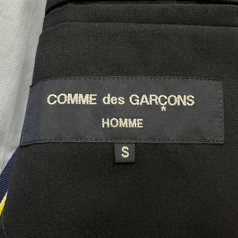 【現状渡し品】【メンズ】 COMME DES GARCONS HOMME コム デ ギャルソン オム WOOL TAILORED JACKET HD-J003 ウール テーラード ジャケット アウター 140-261028-sa-20-teih サイズ：S カラー：ブラック 万代Net店