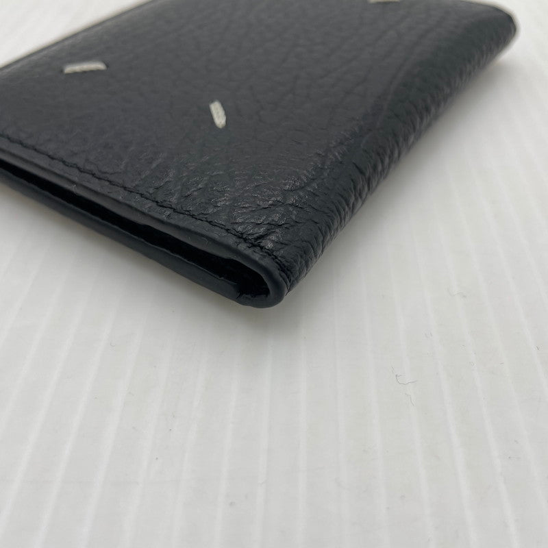 【中古品】【メンズ】 MAISON MARGIELA メゾン マルジェラ SA1VX0011P4455 4ステッチ カードホルダー カードケース 181-261028-yo-08-teih カラー：ブラック 万代Net店