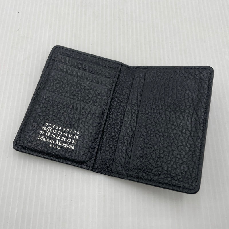 【中古品】【メンズ】 MAISON MARGIELA メゾン マルジェラ SA1VX0011P4455 4ステッチ カードホルダー カードケース 181-261028-yo-08-teih カラー：ブラック 万代Net店