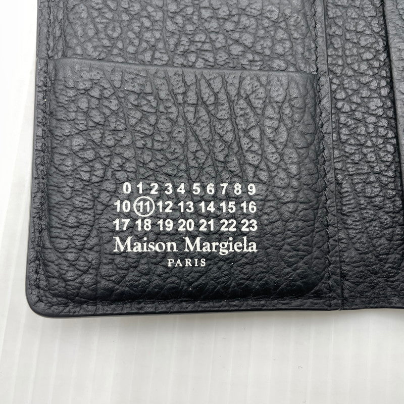 【中古品】【メンズ】 MAISON MARGIELA メゾン マルジェラ SA1VX0011P4455 4ステッチ カードホルダー カードケース 181-261028-yo-08-teih カラー：ブラック 万代Net店