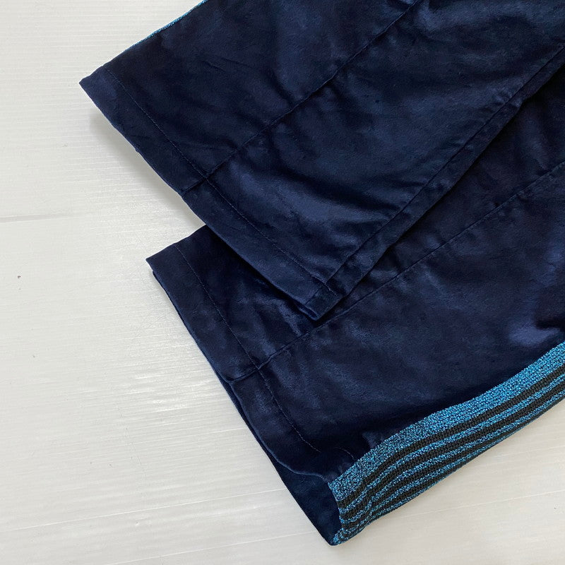 【中古品】【メンズ】 NEEDLES ニードルス × LHP エルエイチピー 別注 VELOUR TRACK PANTS ベロア トラックパンツ ボトムス 140-261027-yo-24-teih サイズ：M カラー：ブルー 万代Net店