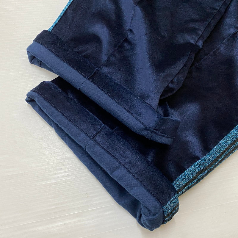 【中古品】【メンズ】 NEEDLES ニードルス × LHP エルエイチピー 別注 VELOUR TRACK PANTS ベロア トラックパンツ ボトムス 140-261027-yo-24-teih サイズ：M カラー：ブルー 万代Net店