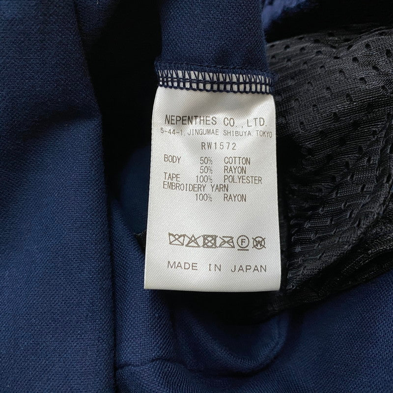 【中古品】【メンズ】 NEEDLES ニードルス × LHP エルエイチピー 別注 VELOUR TRACK PANTS ベロア トラックパンツ ボトムス 140-261027-yo-24-teih サイズ：M カラー：ブルー 万代Net店