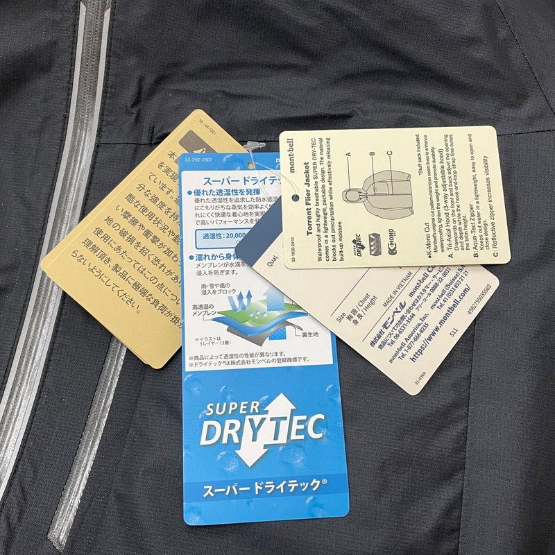 【中古品】【メンズ】 MONT-BELL モンベル TREND FLIER JACKET 1128741 トレンド フライヤー ジャケット アウター 144-261028-sa-01-teih サイズ：L カラー：ブラック 万代Net店