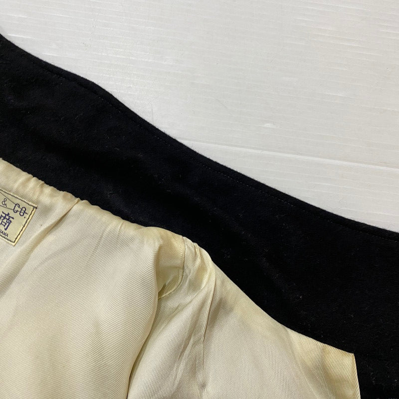 【中古品】【メンズ】 TAILOR TOYO テーラー東洋 KOSHO & CO. EAGLE＆DRAGON SUKA WOOL JACKET TT11455 港商 イーグル アンド ドラゴン スカ ウールジャケット アウター 145-261027-yo-20-teih サイズ：大 カラー：ブラック 万代Net店