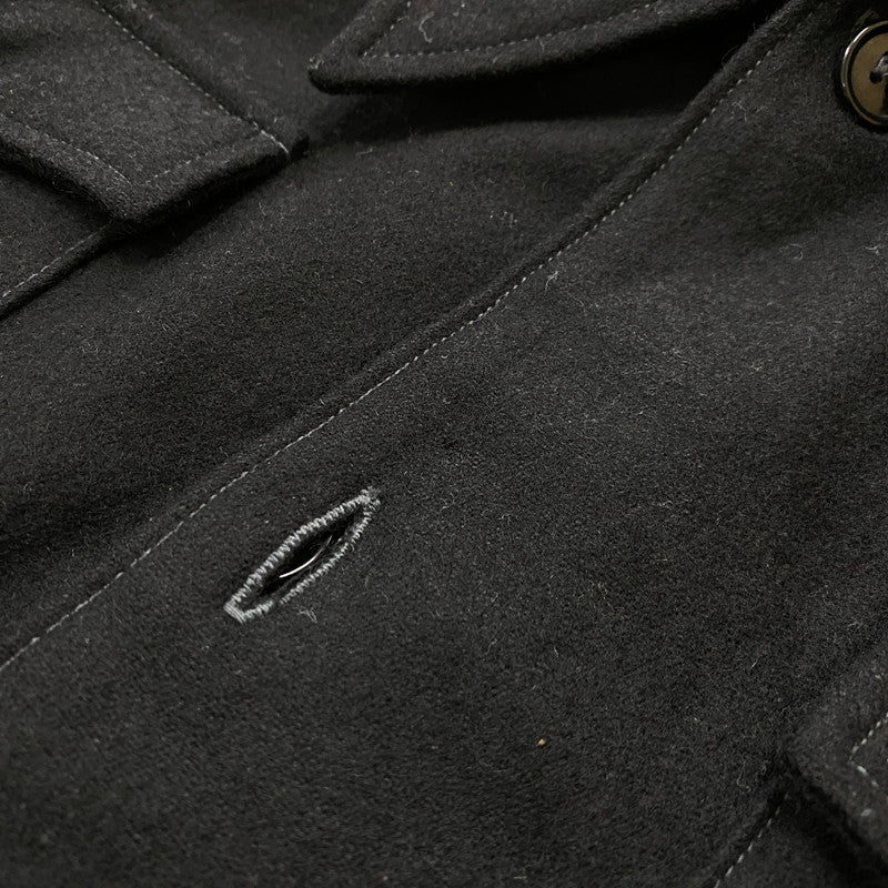 【中古品】【メンズ】 TAILOR TOYO テーラー東洋 KOSHO & CO. EAGLE＆DRAGON SUKA WOOL JACKET TT11455 港商 イーグル アンド ドラゴン スカ ウールジャケット アウター 145-261027-yo-20-teih サイズ：大 カラー：ブラック 万代Net店