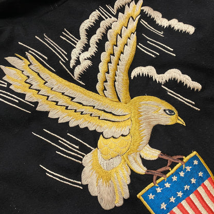 【中古品】【メンズ】 TAILOR TOYO テーラー東洋 KOSHO & CO. EAGLE＆DRAGON SUKA WOOL JACKET TT11455 港商 イーグル アンド ドラゴン スカ ウールジャケット アウター 145-261027-yo-20-teih サイズ：大 カラー：ブラック 万代Net店