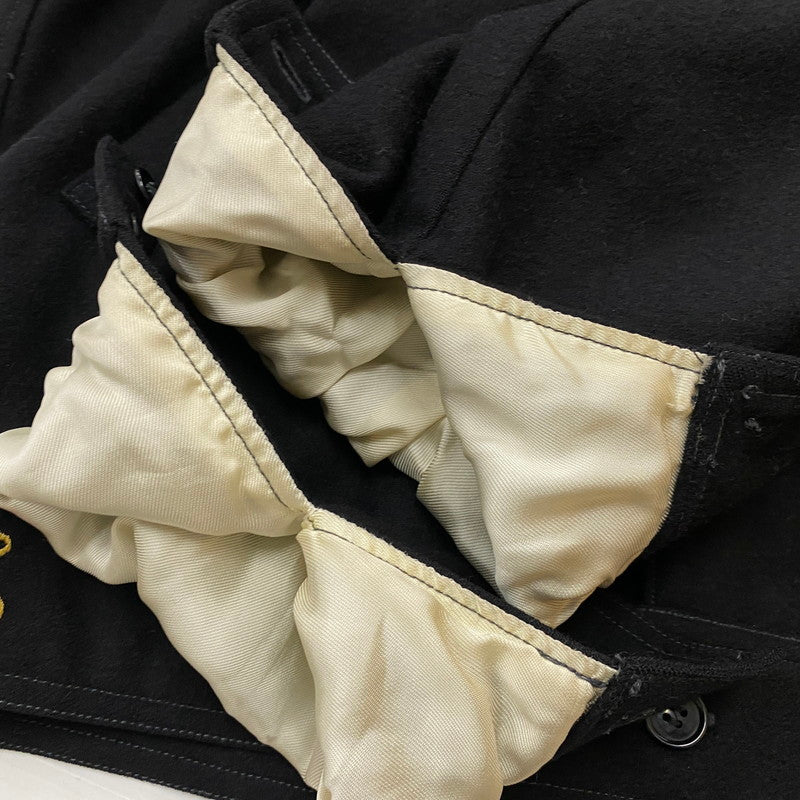 【中古品】【メンズ】 TAILOR TOYO テーラー東洋 KOSHO & CO. EAGLE＆DRAGON SUKA WOOL JACKET TT11455 港商 イーグル アンド ドラゴン スカ ウールジャケット アウター 145-261027-yo-20-teih サイズ：大 カラー：ブラック 万代Net店