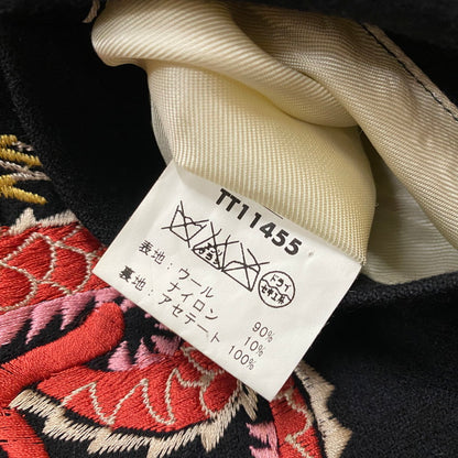 【中古品】【メンズ】 TAILOR TOYO テーラー東洋 KOSHO & CO. EAGLE＆DRAGON SUKA WOOL JACKET TT11455 港商 イーグル アンド ドラゴン スカ ウールジャケット アウター 145-261027-yo-20-teih サイズ：大 カラー：ブラック 万代Net店
